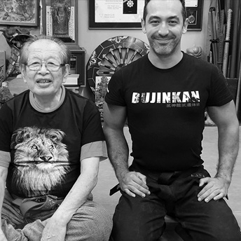 Con el Gran Maestro: Soke Masaaki Hatsumi